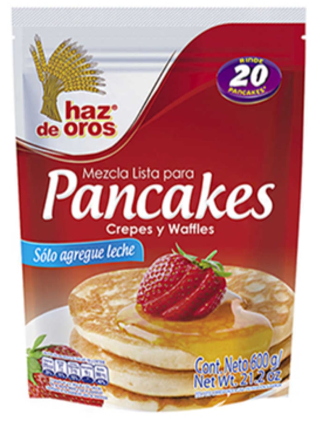 PANCAKES HAZ DE OROS TRADICIONAL 100 GRS x 12