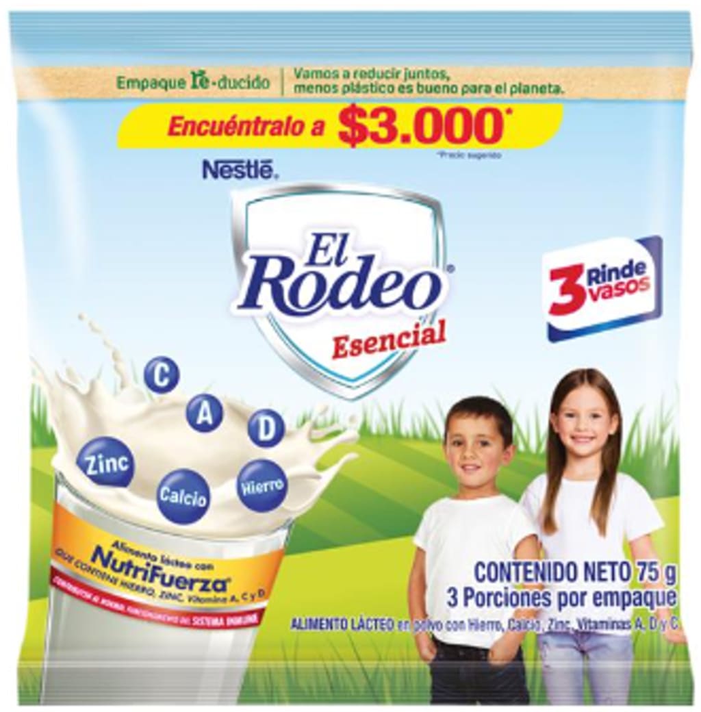 ALIMENTO LACTEO RODEO ESENCIAL RISTRA PG7 LV8 (75 GRS) x 10