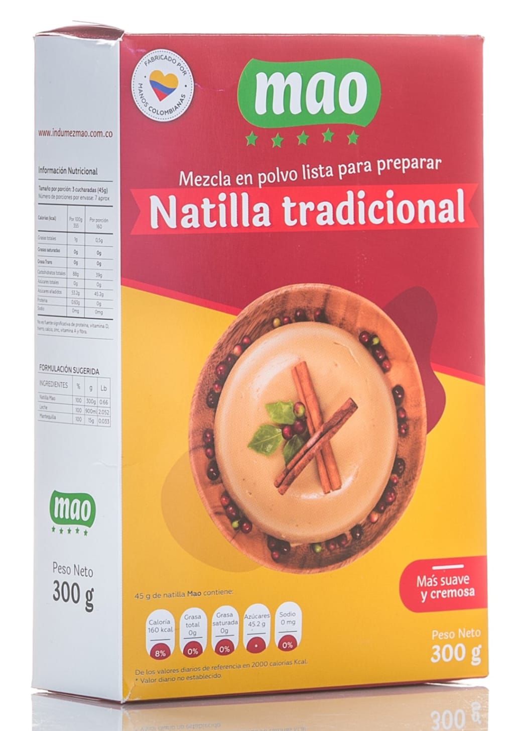 NATILLA MAO TRADICIONAL PLEGADIZA 300 GRS