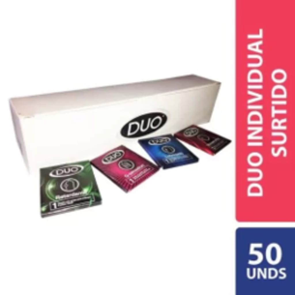 CONDONES SANAMED DUO SURTIDO x 50 UNDS (PLEGADIZA)
