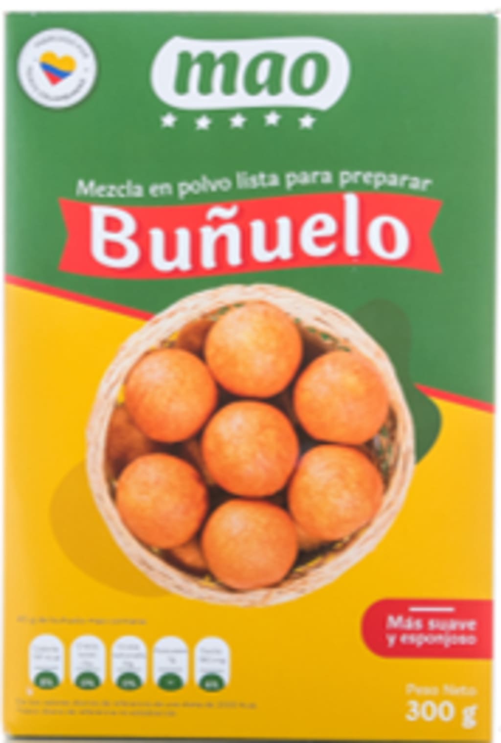 BUÑUELO MAO PLEGADIZA 300 GRS
