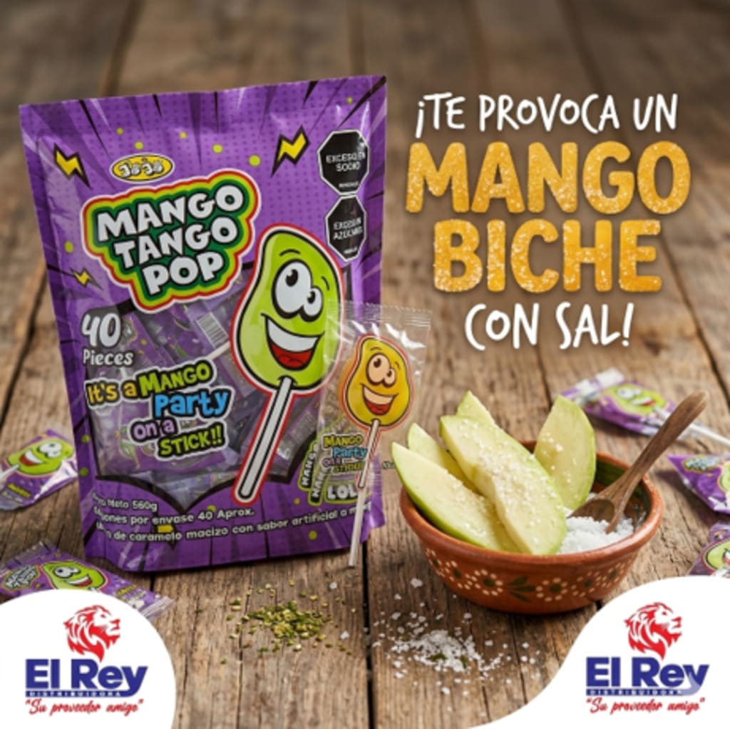 CHUPETA MANGO CON SAL TANGO TOP 40 UNDS x 28 BOLSAS