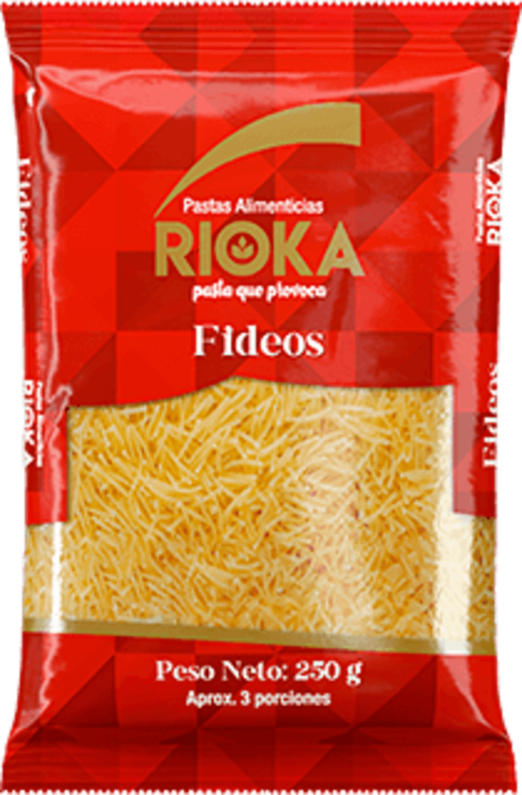 PASTA RIOKA FIDEOS 250 GRS x 24