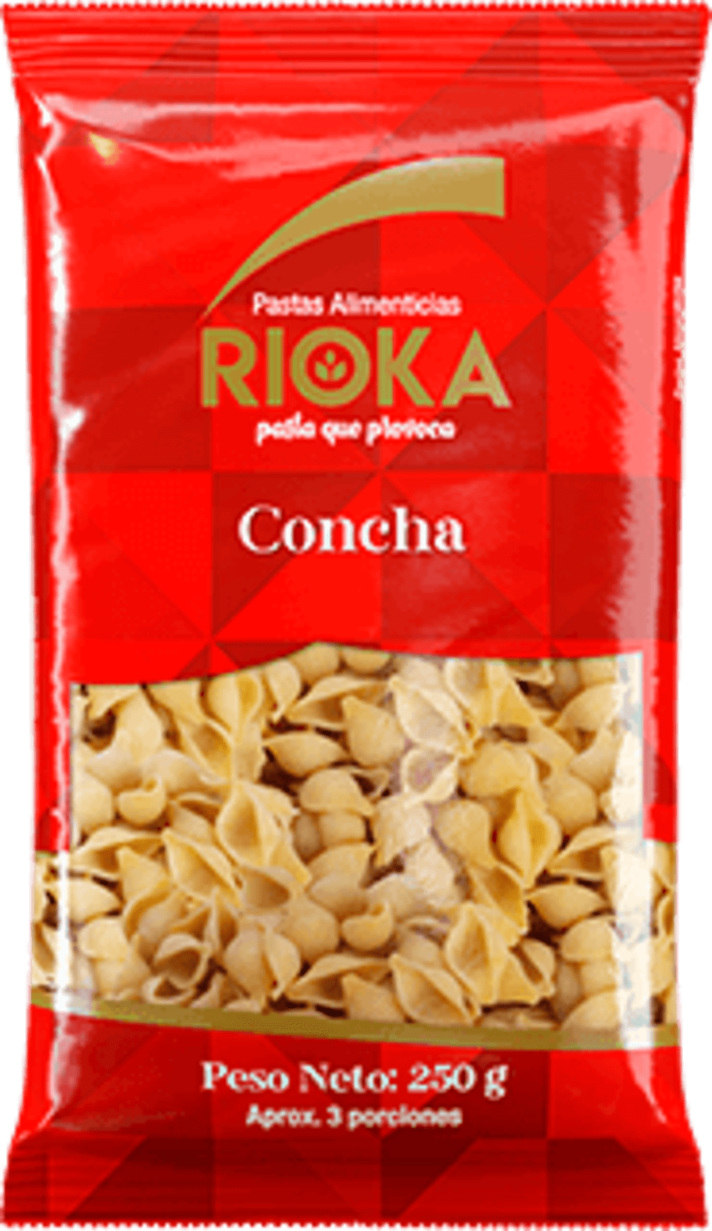 PASTA RIOKA CONCHAS 125 GRS