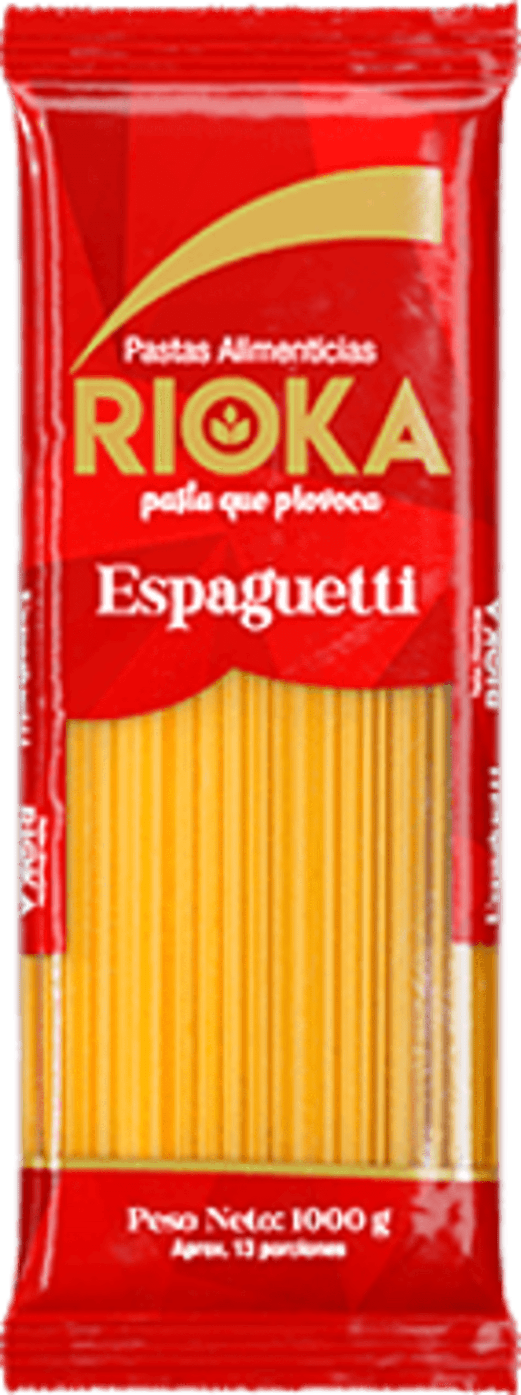 PASTA RIOKA SPAGUETTI 1000 GRS