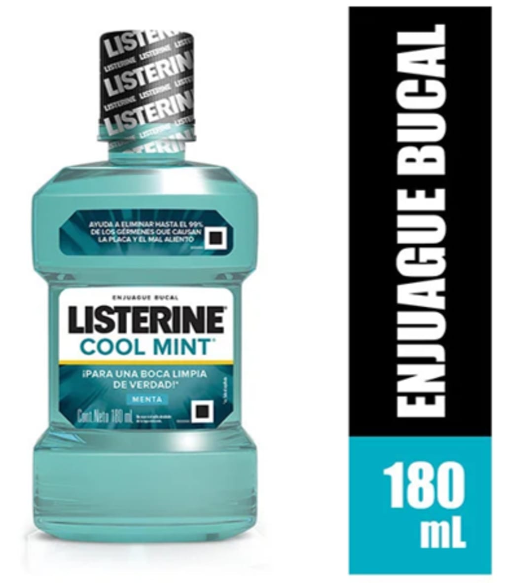 LISTERINE COOLMINT 180 ML