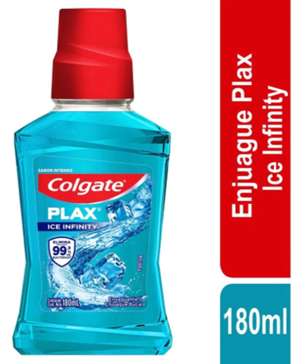 ENJUAGUE BUCAL COLGATE PLAX ICE INFINITY 180 ML x 12