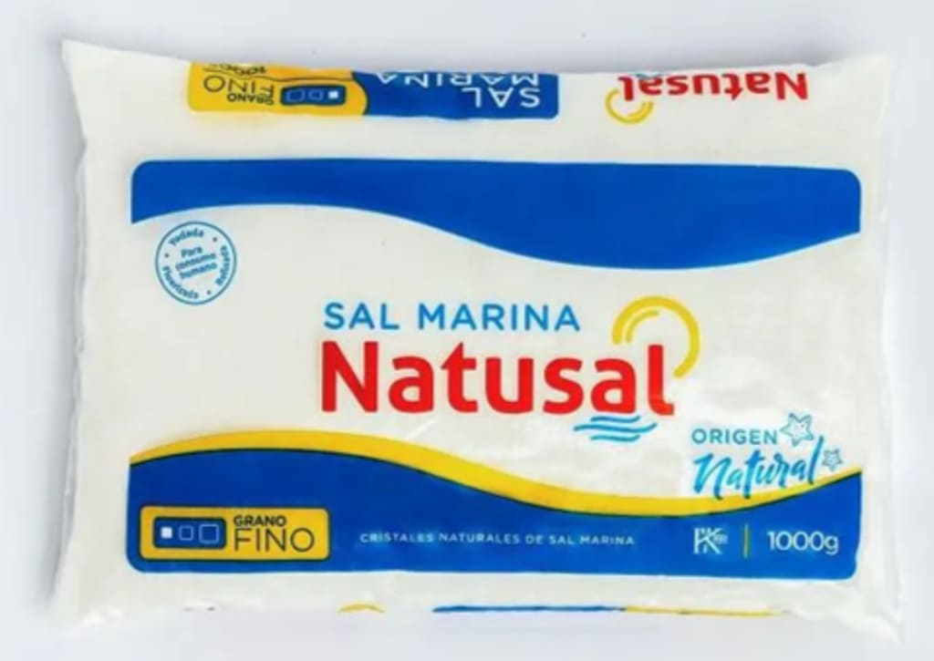 SAL NATUSAL MARINA GRANO FINO BOLSA 1000 GRS x 20