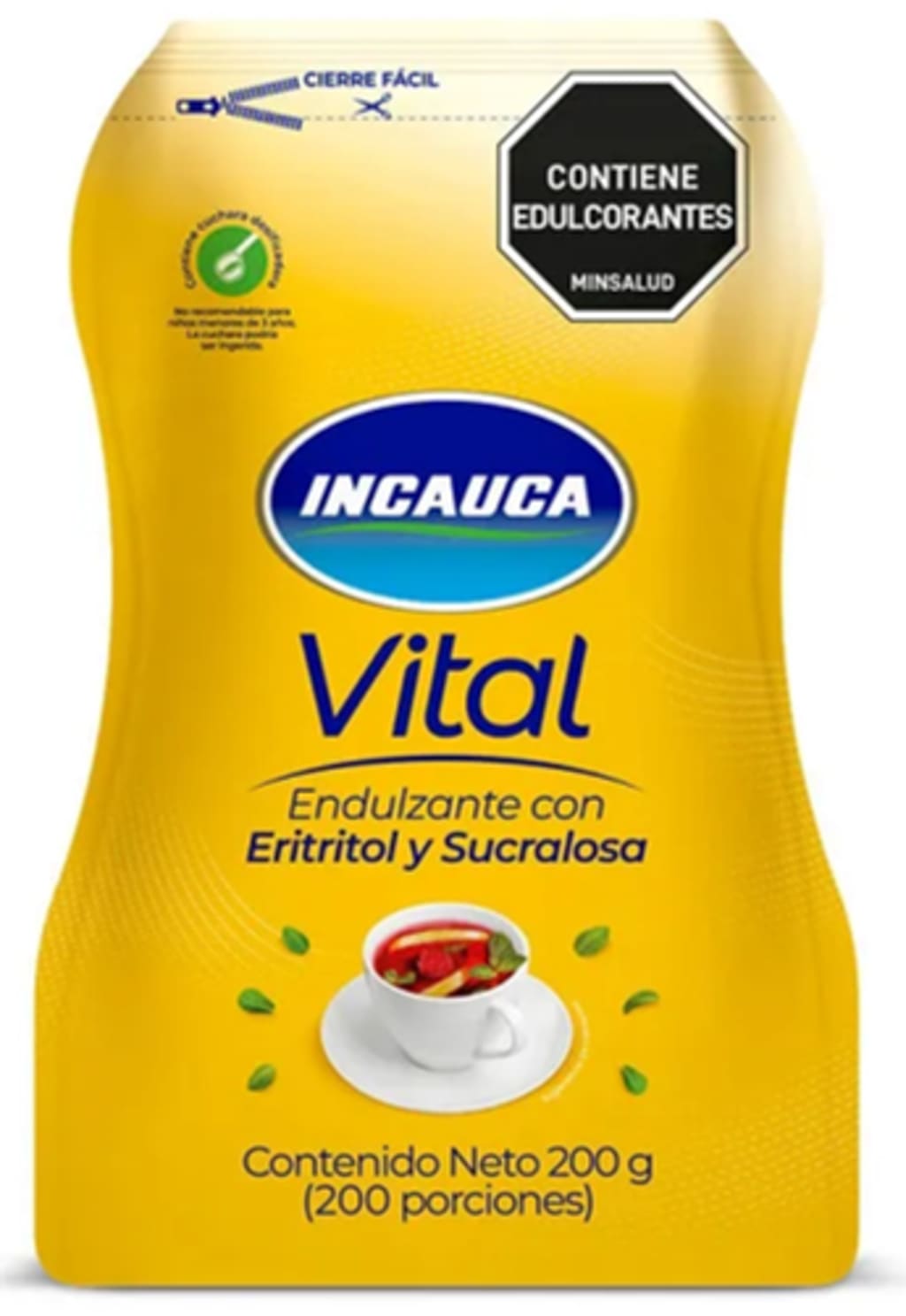 ENDULZANTE INCAUCA SUCRALOSA DOYPACK 200 GRS