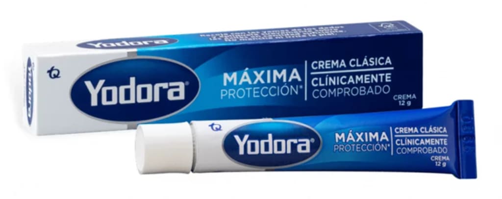 DESODORANTE YODORA CREMA 12 GRS (DISPLAY x 12 TUBOS)