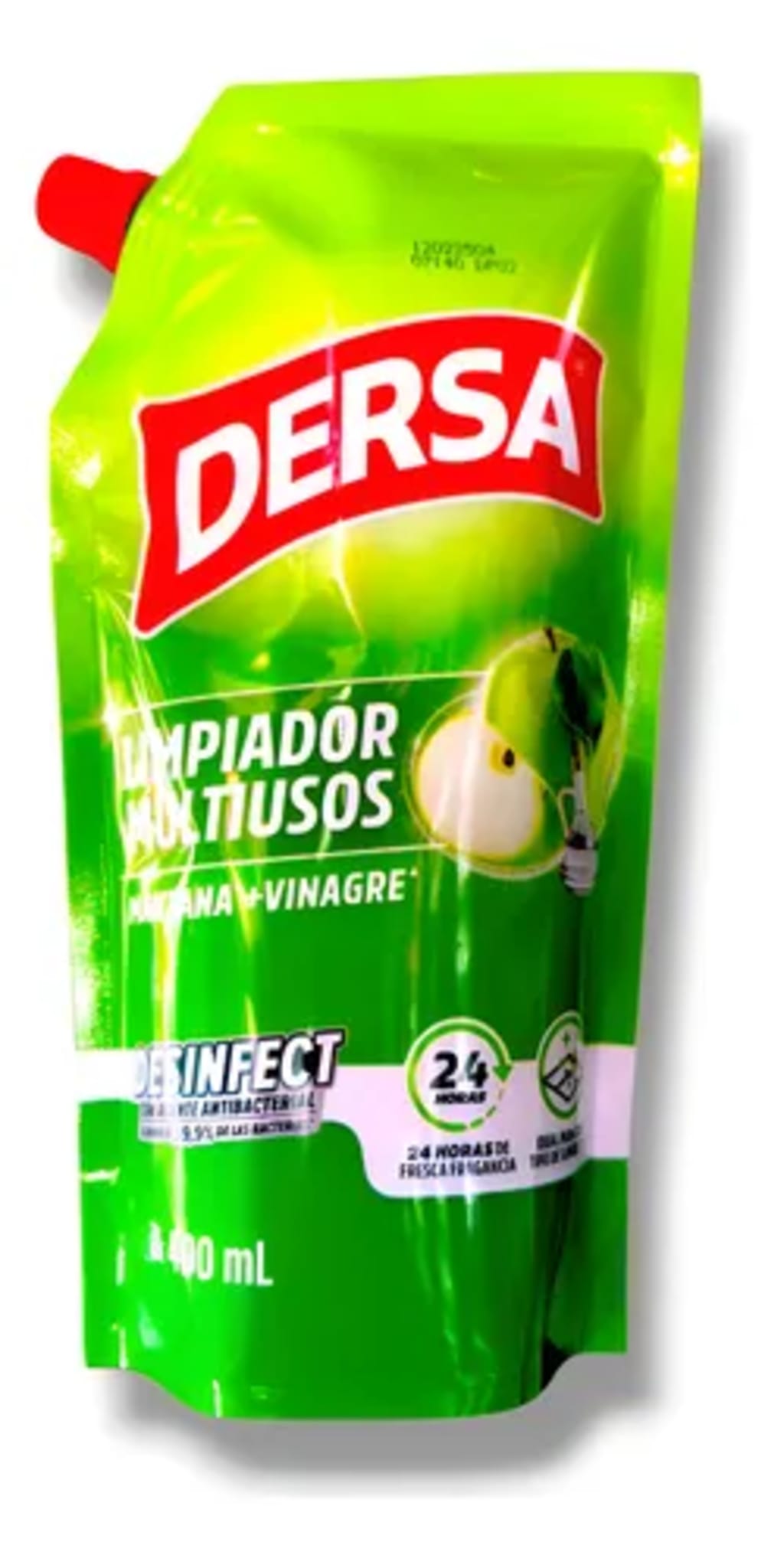 LIMPIADOR MULTIUSOS DERSA MANZANA DOYPACK 400 ML x 24