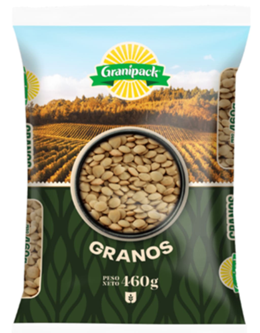 LENTEJA GRANIPACK 500 GRAMOS x 25