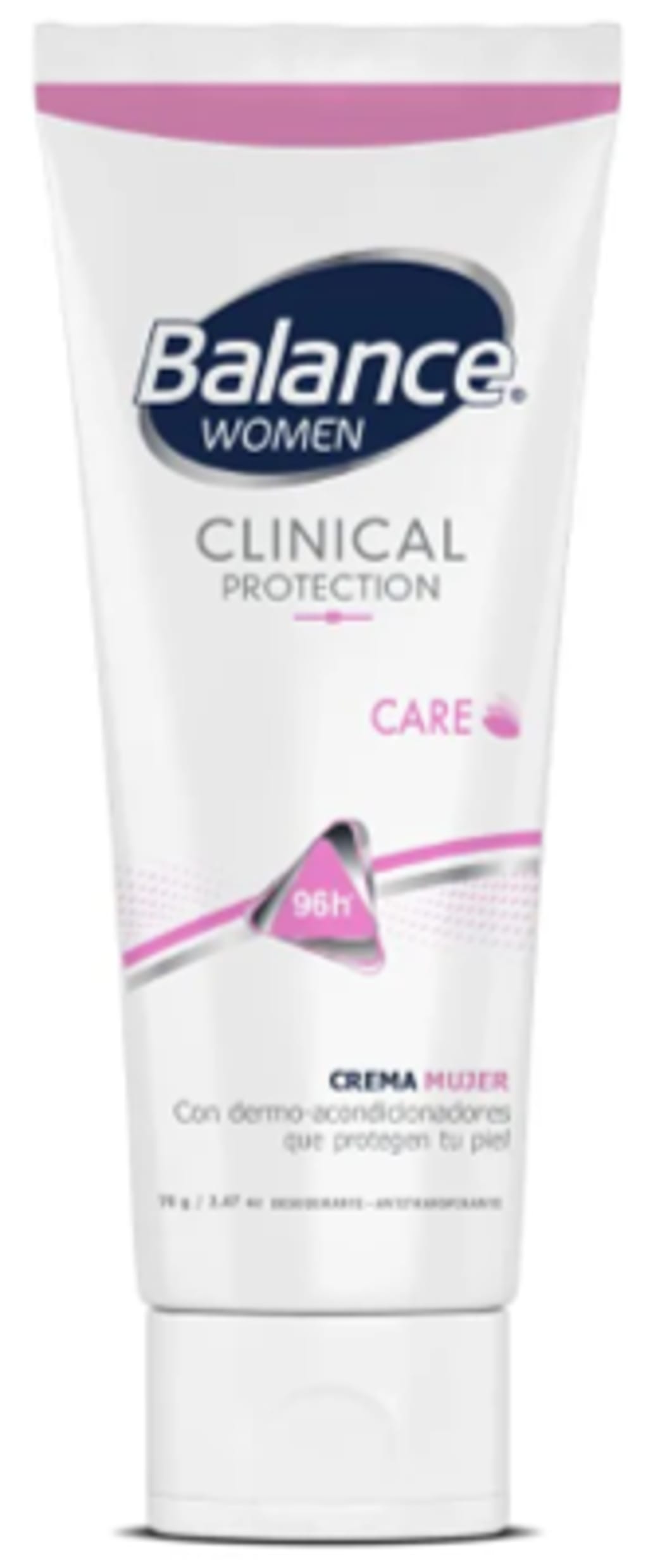 DESODORANTE BALANCE CREMA SUPER TUBO CLINICAL WOMEN 70 x 24