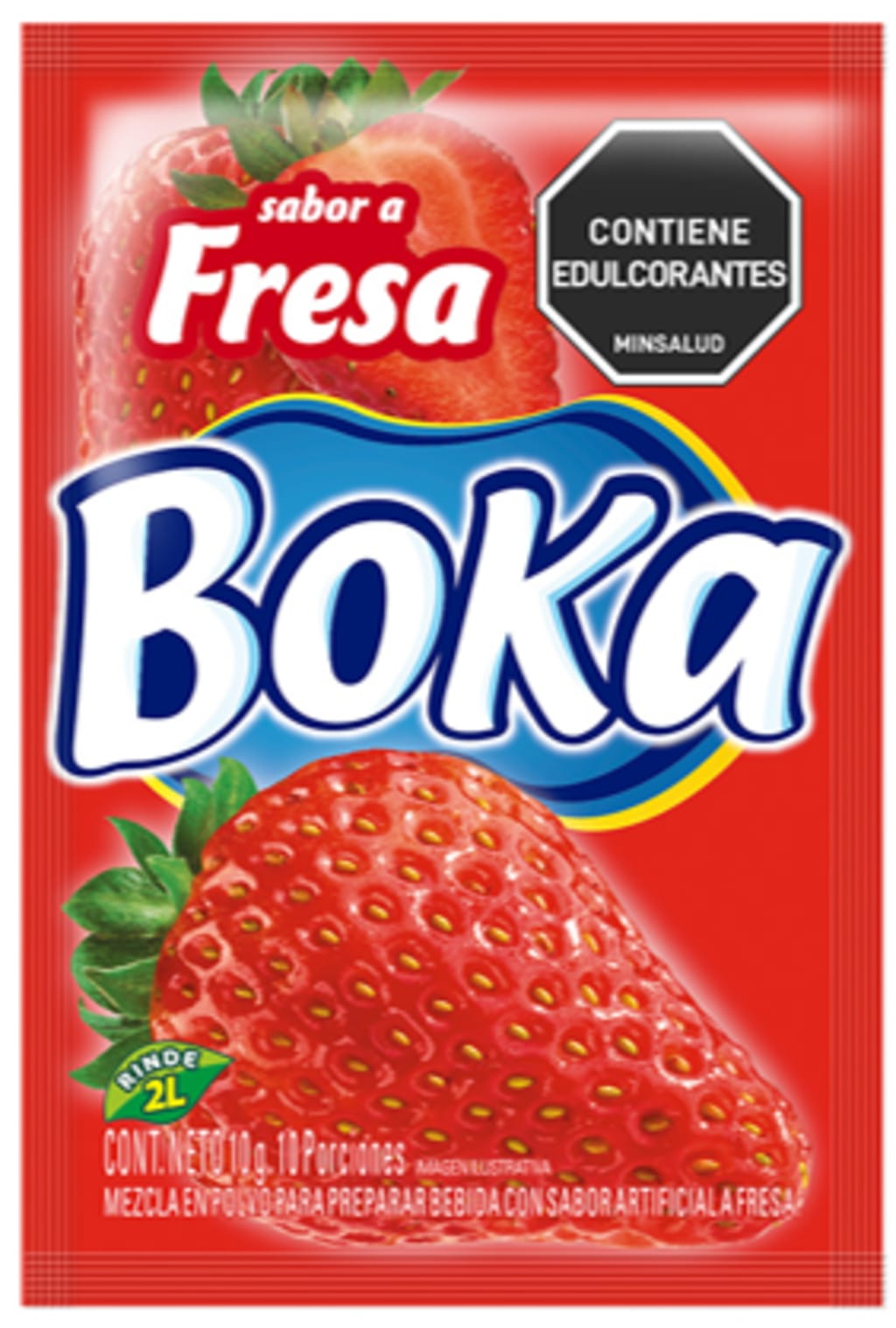 REFRESCO BOKA 2 LTS FRESA 12 SOBRES x 24 DPL