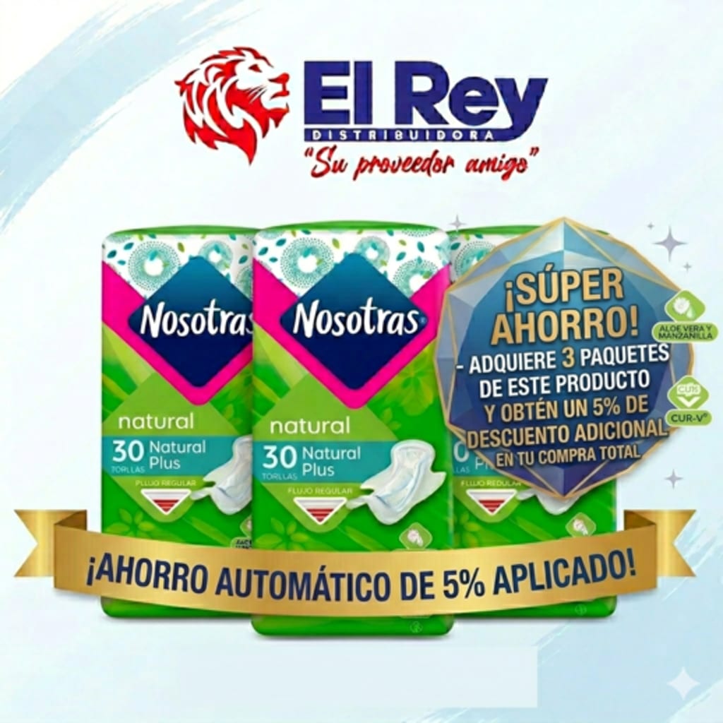 COMBO NOSOTRAS 3 PAQ PLUS CANALGEL x 30 (5% DESCTO)
