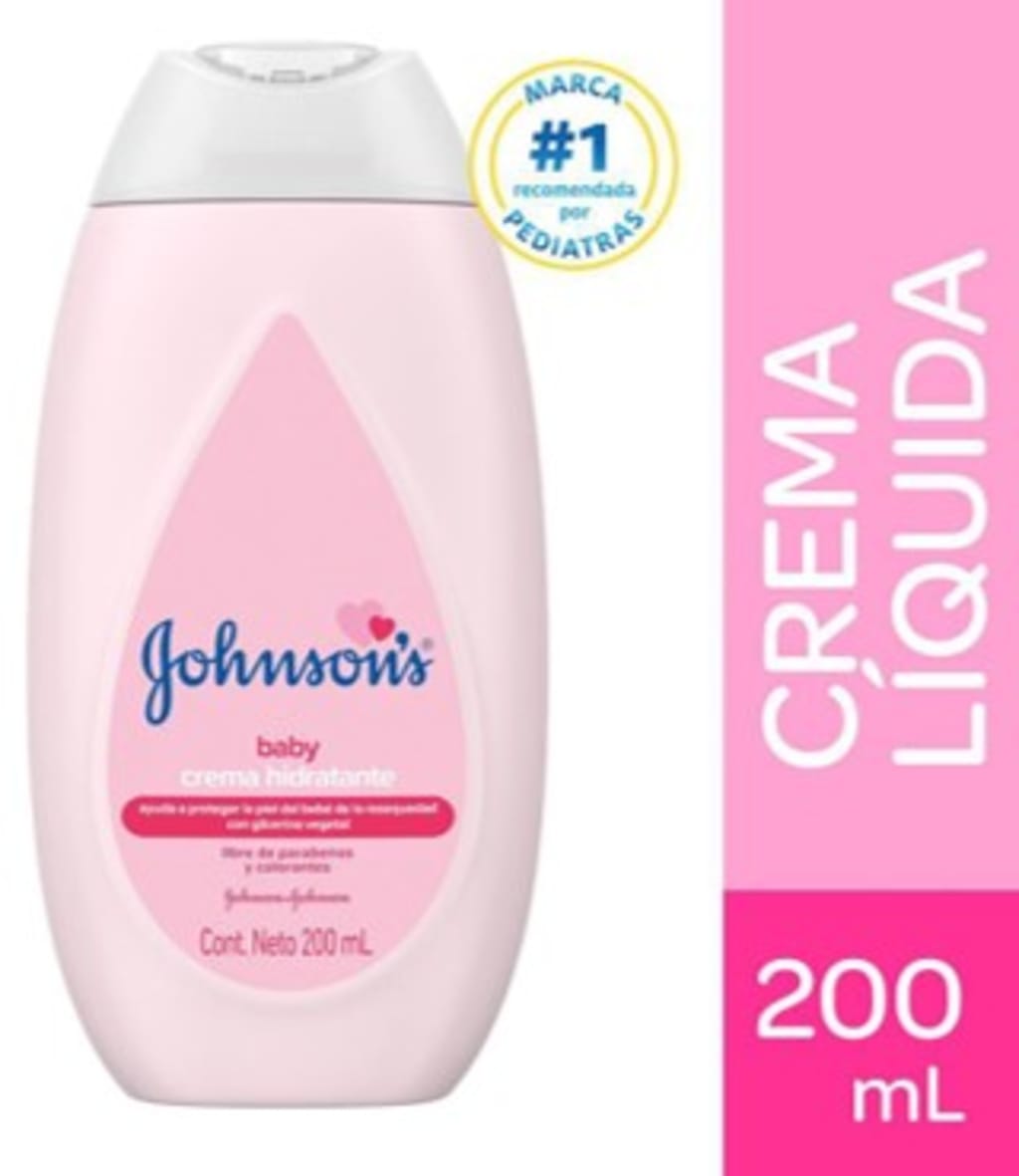 CREMA JOHNSON BABY ORIGINAL HIDRATANTE ROSA 200 ML x 12