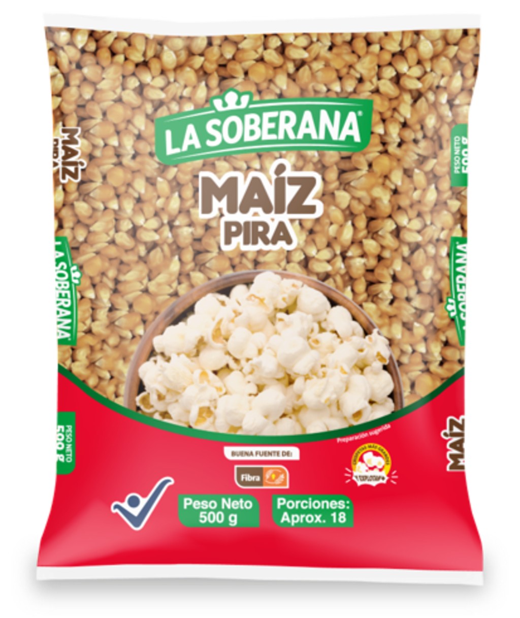 MAIZ PIRA SOBERANA 460 GRS x 25