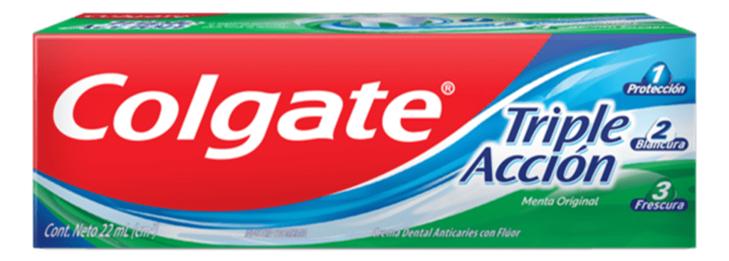 CREMA DENTAL COLGATE TRIPLE ACCION 22 CC x 144