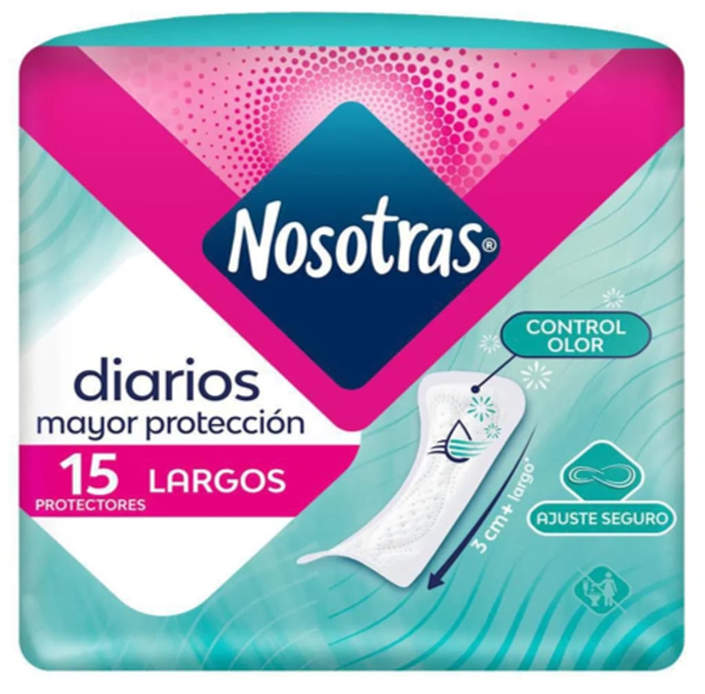 PROTECTOR NOSOTRAS LARGOS 15 UNDS x 12