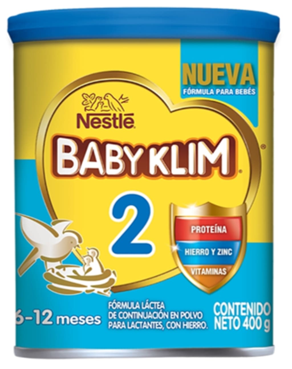 LECHE EN POLVO KLIM BABY (2) LATA 400 GRS