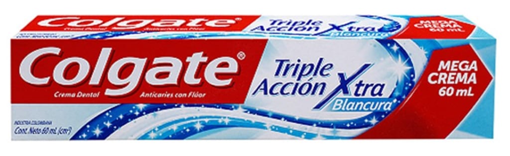 CREMA DENTAL COLGATE TRIPLE ACCION XTRA BLANCURA 60 CC x 144