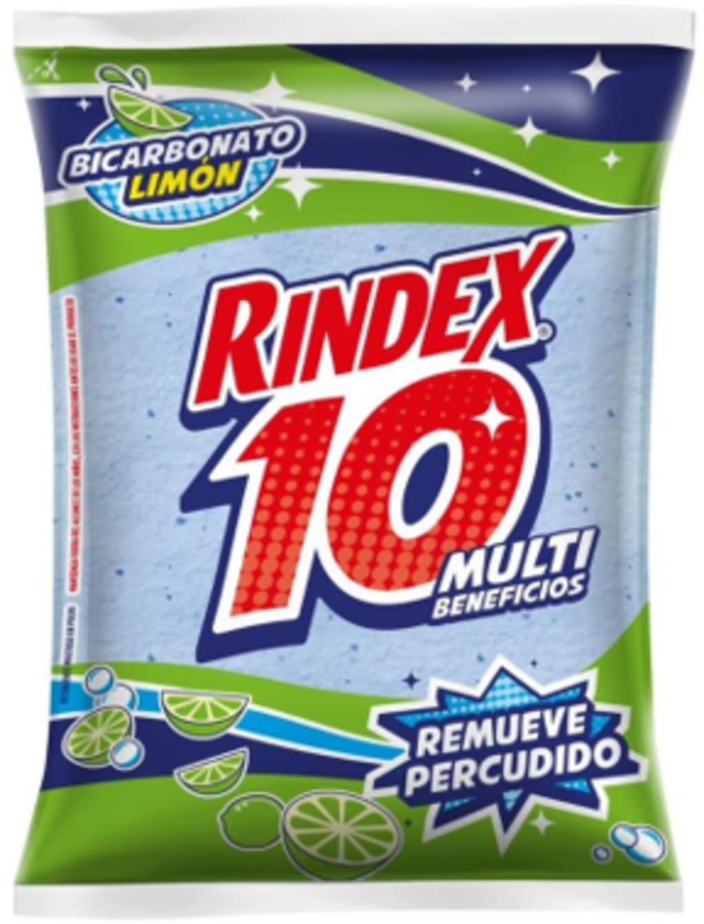 DETERG. RINDEX 10 BICARBONATO LIMON 250 GRS