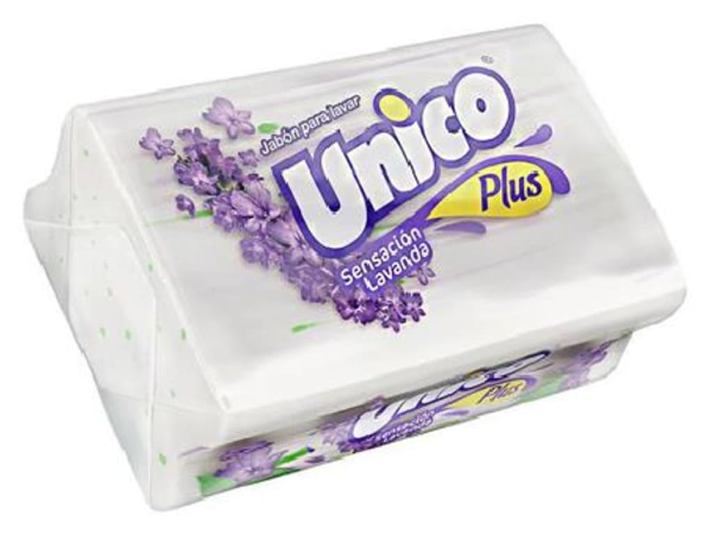 JABON UNICO PLUS LAVANDA SENSACION 220 GRS