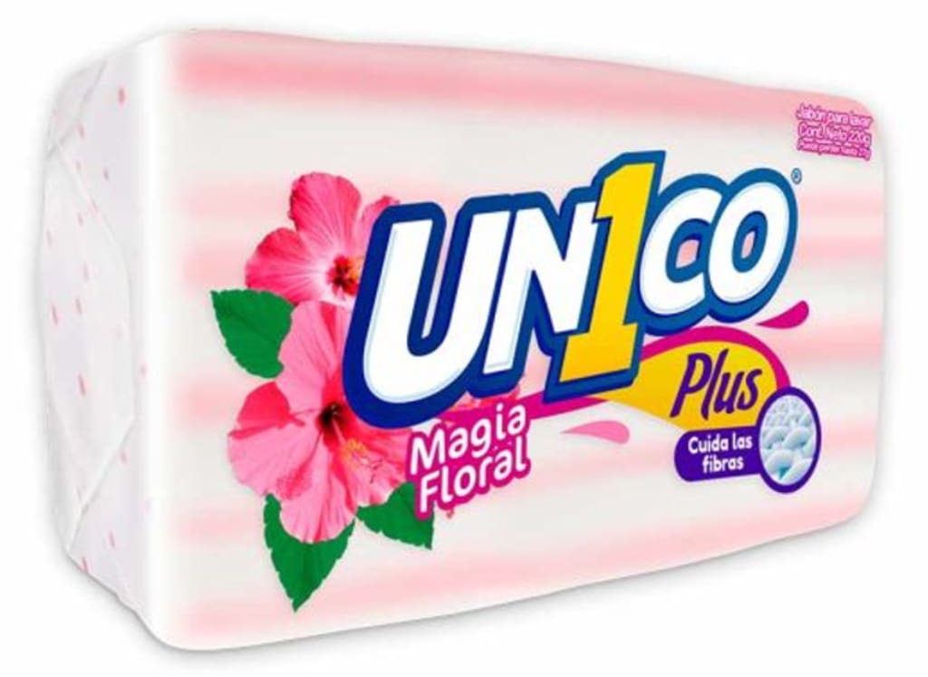 JABON UNICO PLUS FLORAL MAGIA 220 GRS