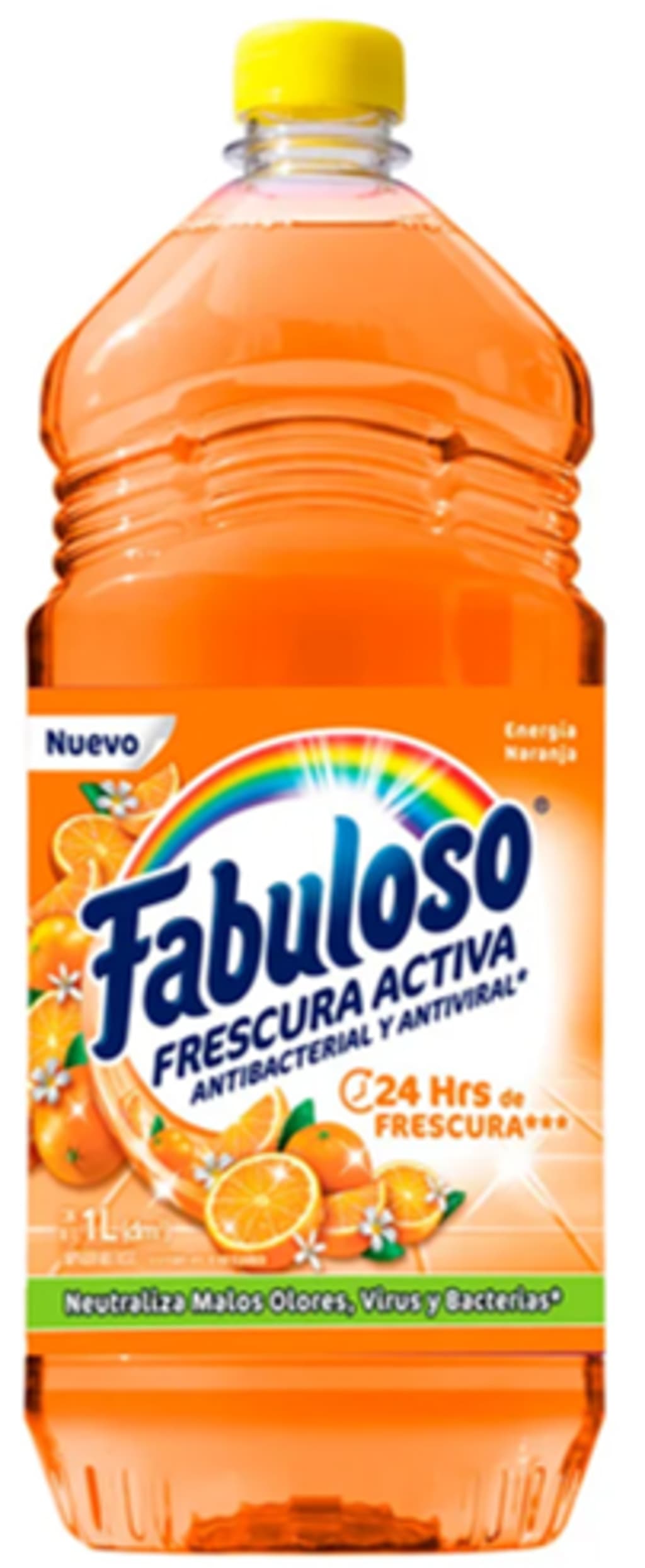 LIMPIADOR FABULOSO ENERGIA NARANJA FRASCO 1000 CC