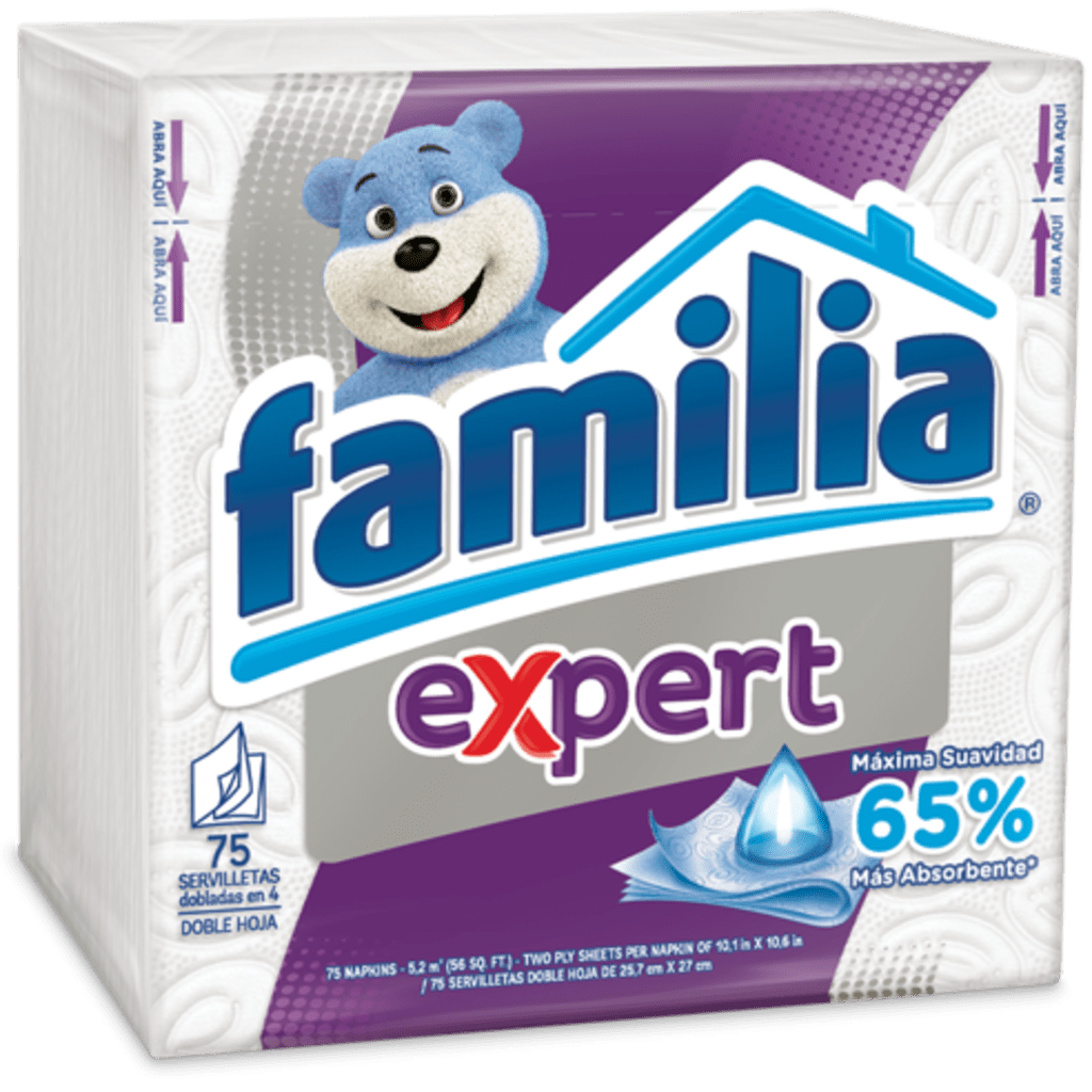 SERVILLETA FAMILIA ACOLCHAMAX EXPERT 75 UNDS x 24