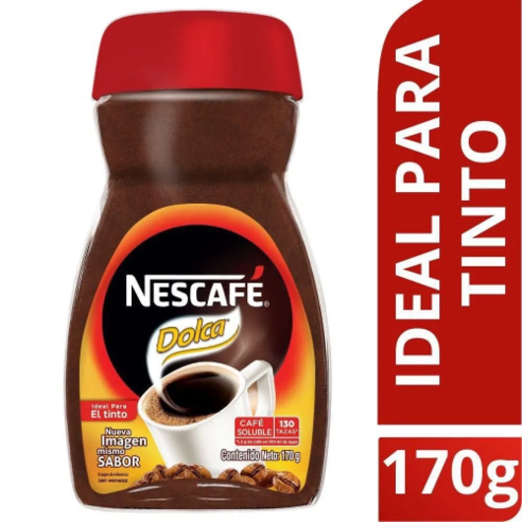 CAFE DOLCA FRASCO 170 GRS x 12