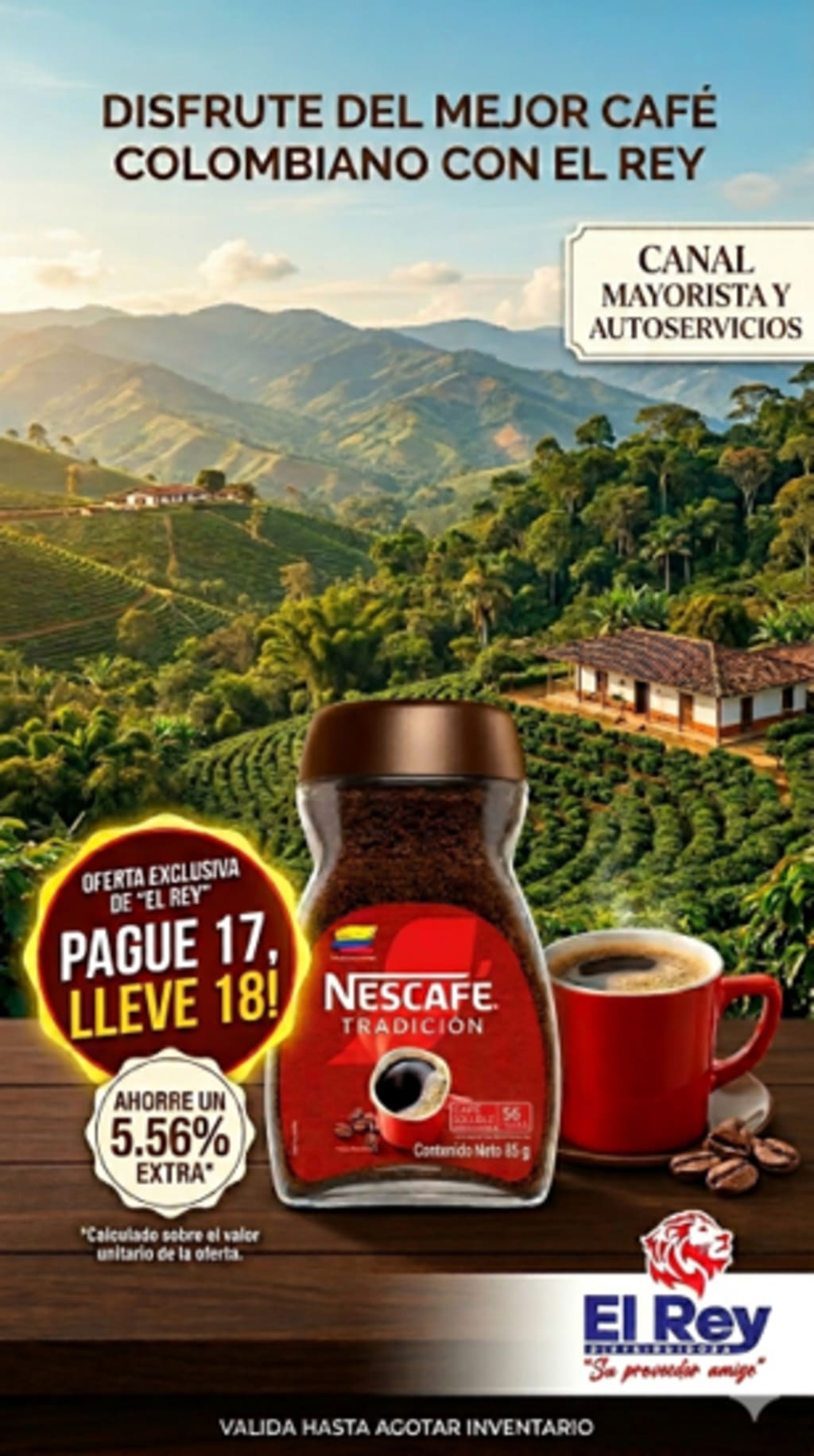 CAFE NESCAFE FRASCO 85 GRAMOS (PAGUE 17 LLEVE 18)