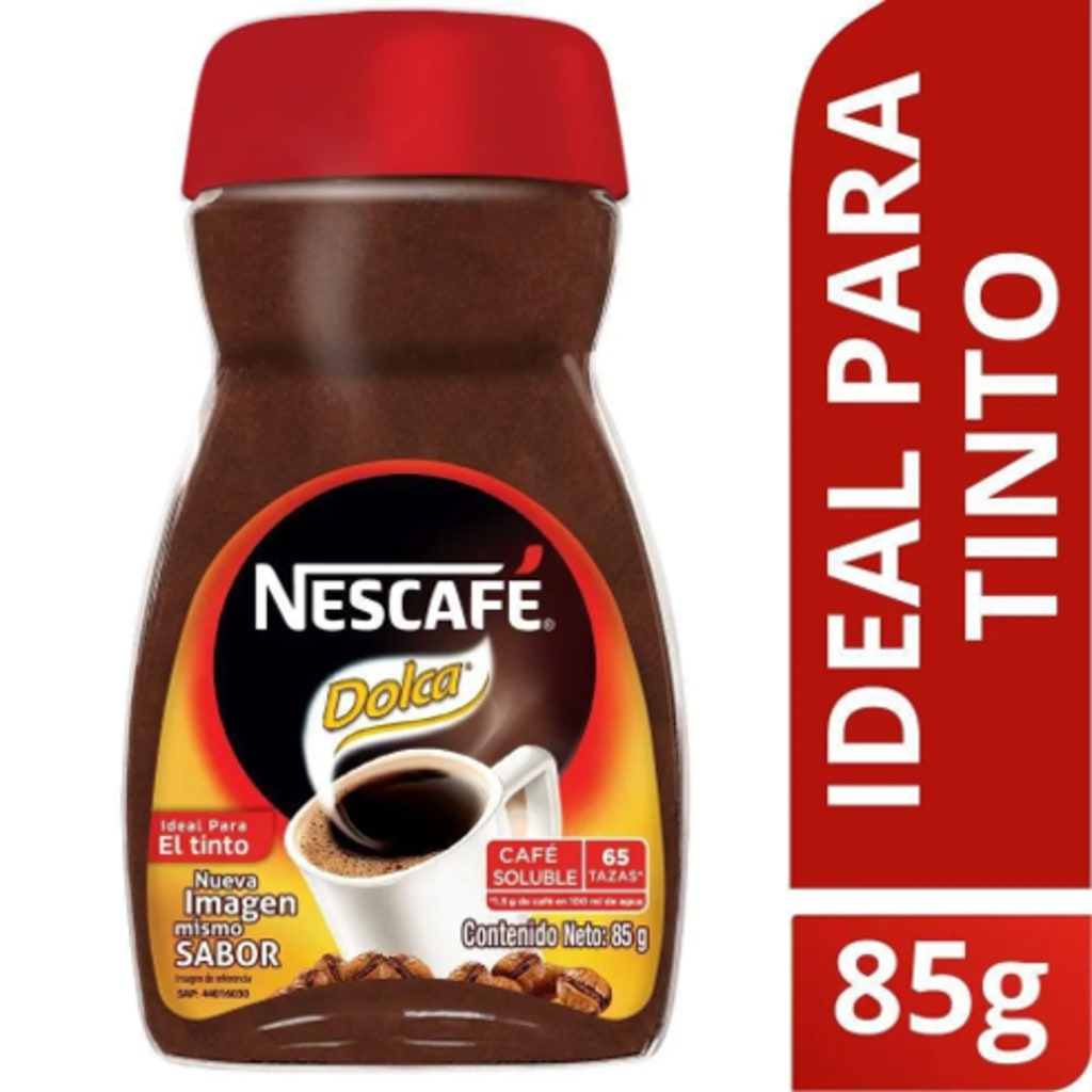 CAFE DOLCA FRASCO 85 GRS