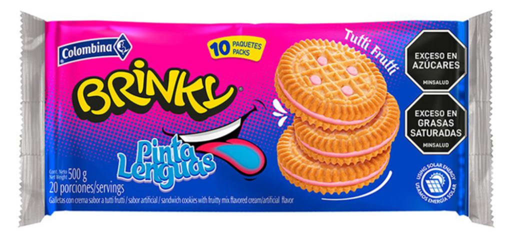 GALLETA BRINKY MIXTERY (6) 10 UND (500 GRS)