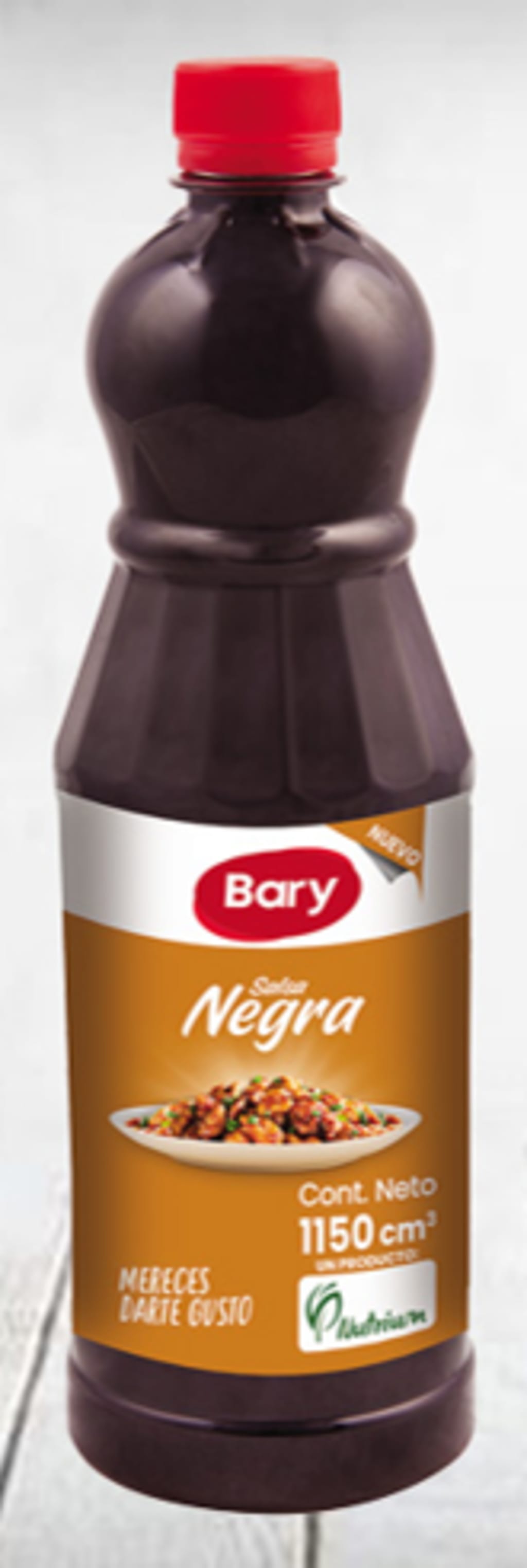 SALSA NEGRA BARY BOTELLA LITRON 1000 ML x 12