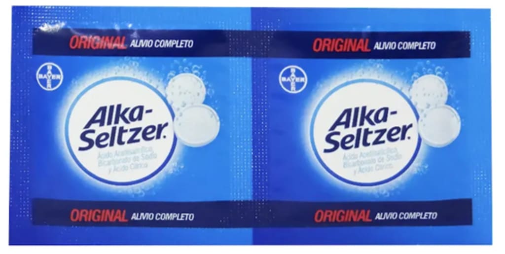 ALKASELTZER x 12 TABLETAS (BAG)