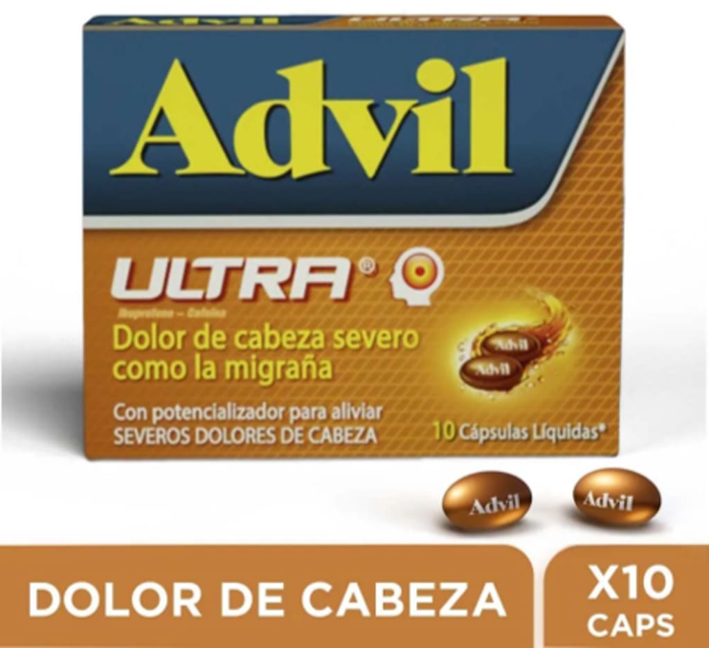ADVIL ULTRA x 10 CAPSULAS (BAG)