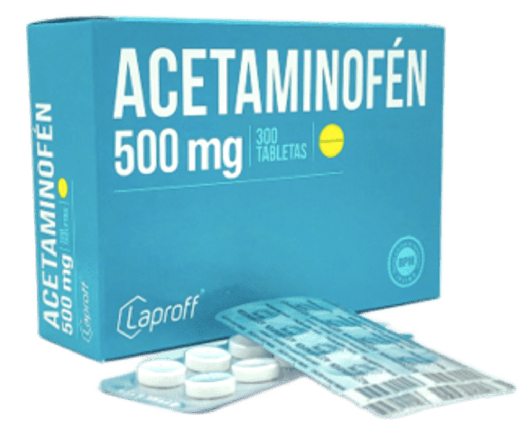 ACETAMINOFEN LAPROFF 500 MG x 300 TABLETAS (PLEGADIZA)