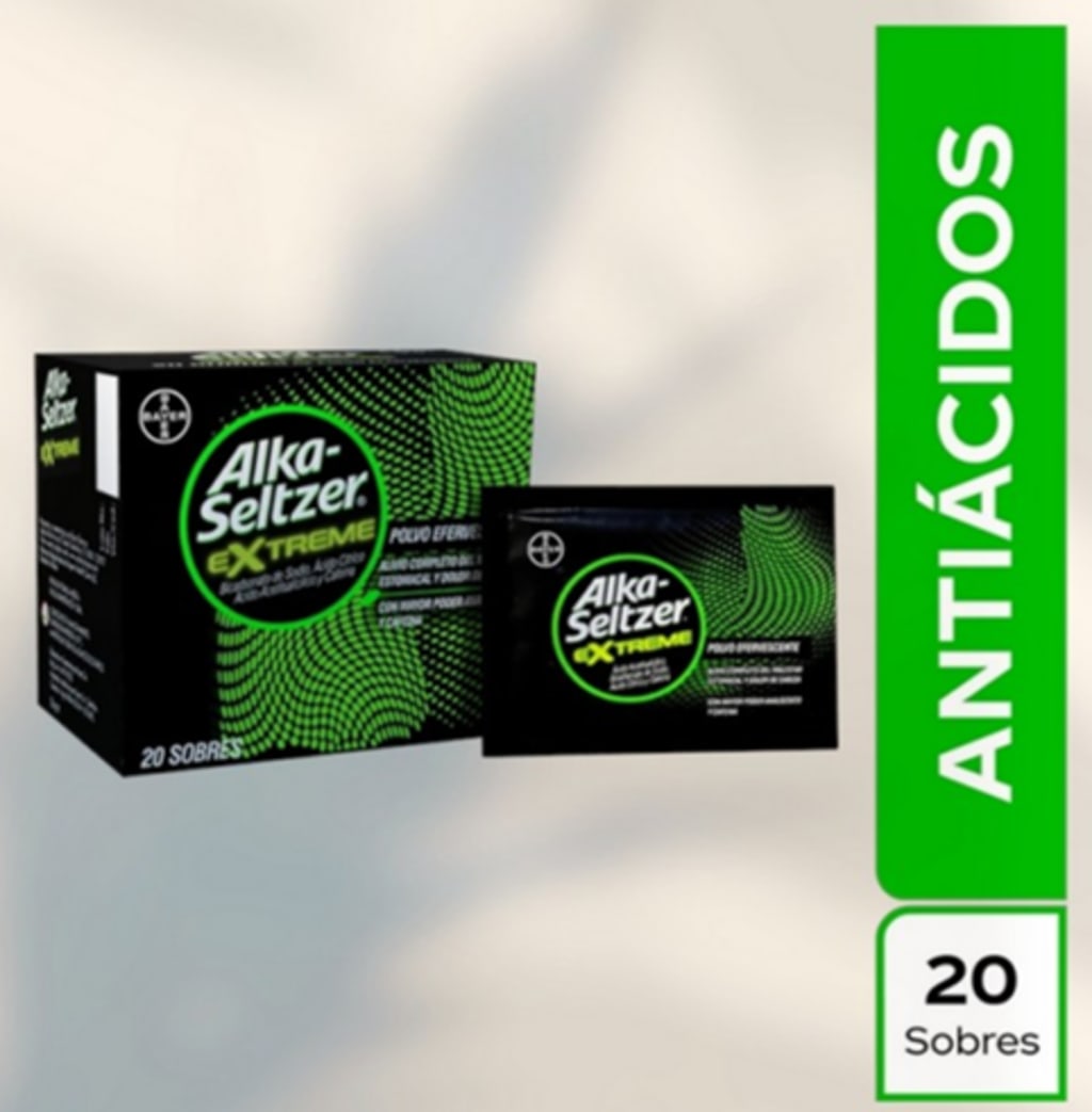ALKASELTZER XTREME x 20 SOBRES (PLEGADIZA)
