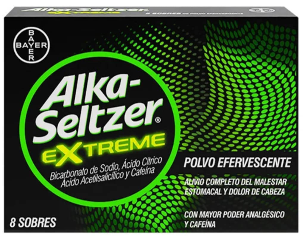 ALKASELTZER XTREME x 8 SOBRES (PLEGADIZA)