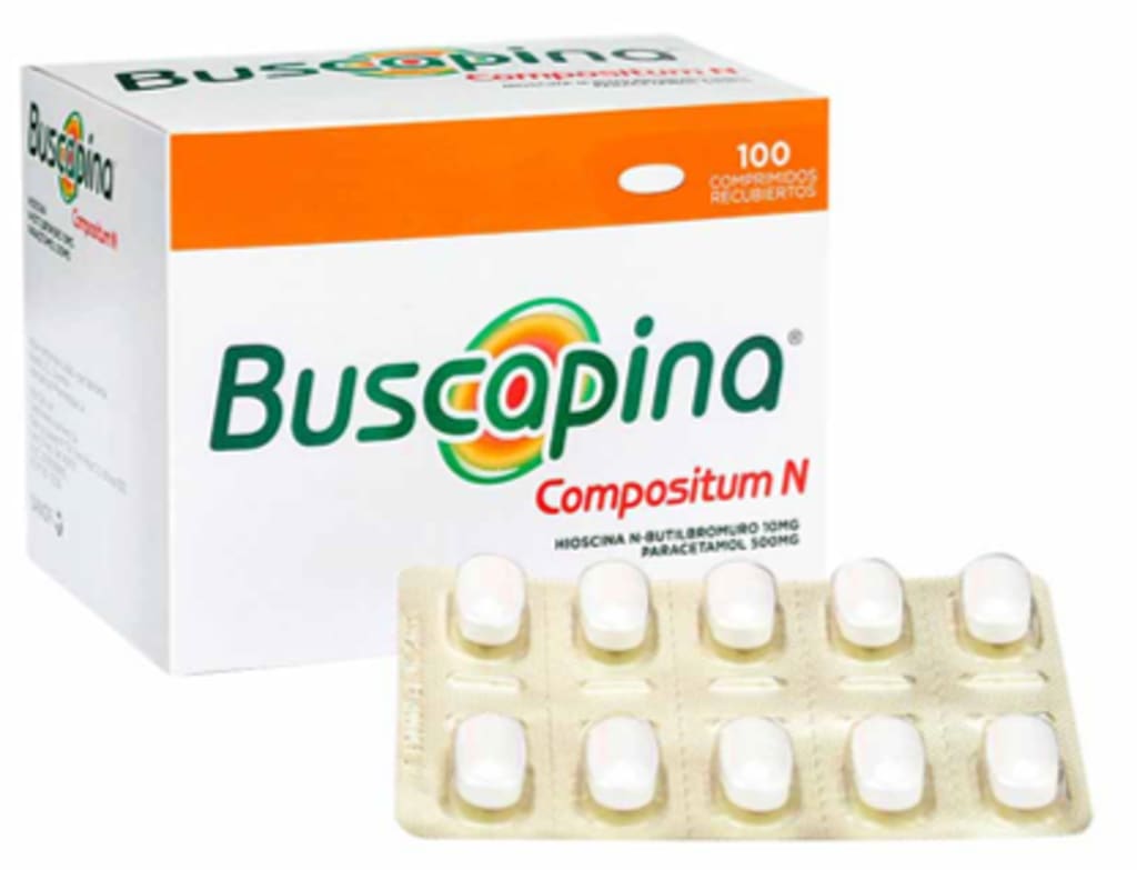 BUSCAPINA COMPOSITUM NF 10 TABLETAS (BAG)
