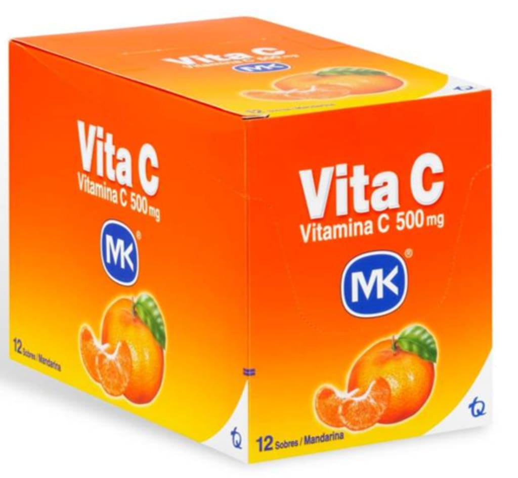 VITAMINA C 500 MG MK TQ NARANJA x 30 TABLETAS