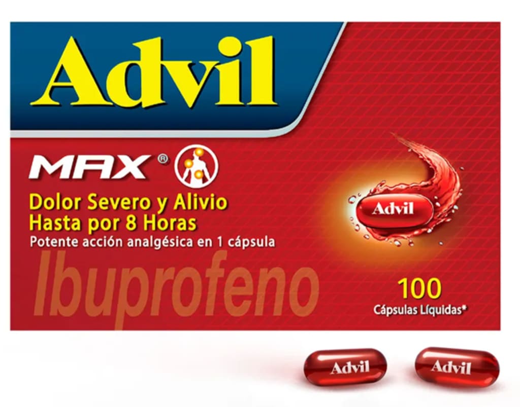 ADVIL MAX x 100 CAPSULAS (PLEGADIZA)