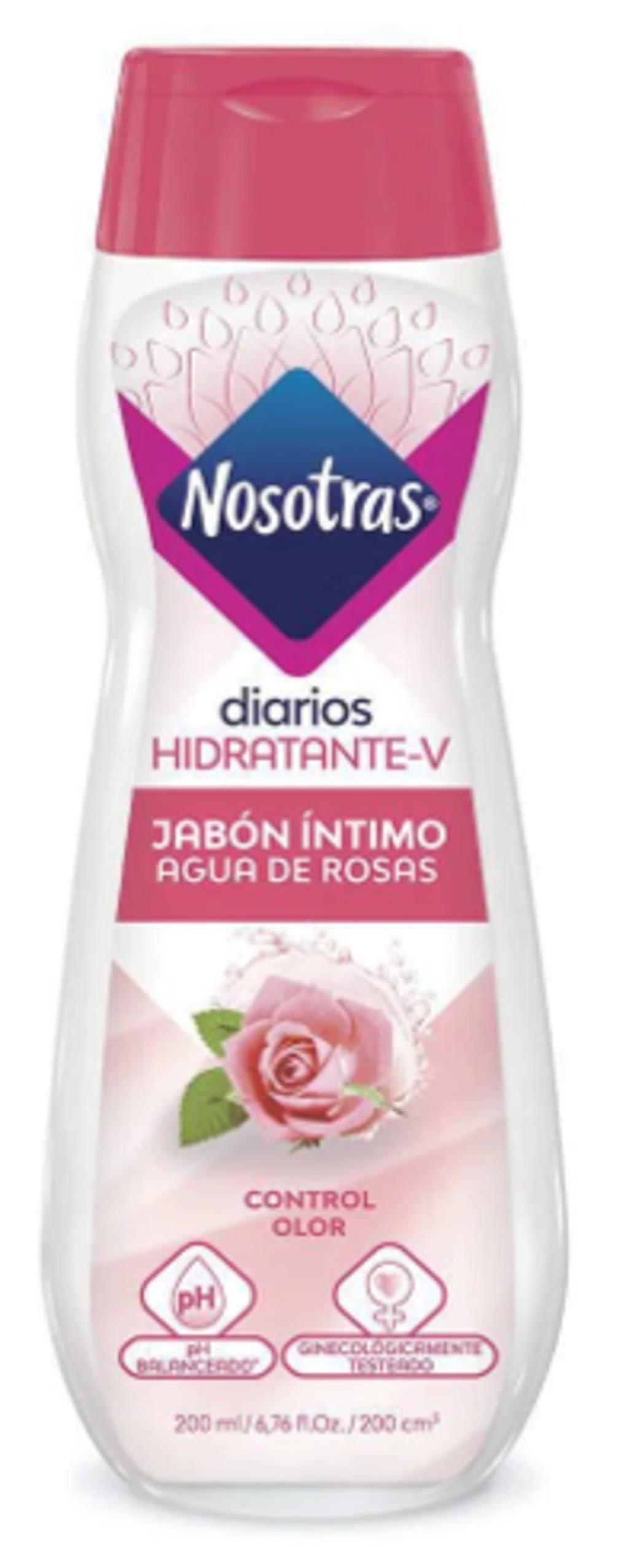 JABON INTIMO NOSOTRAS AGUA DE ROSAS 200 ML
