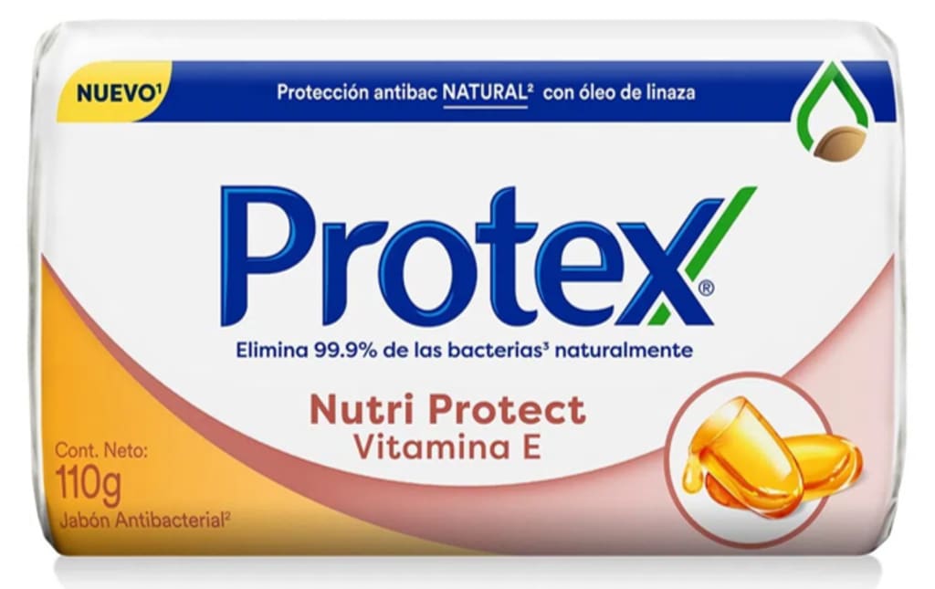 JABON PROTEX VITAMINA E 110 GRS x 72