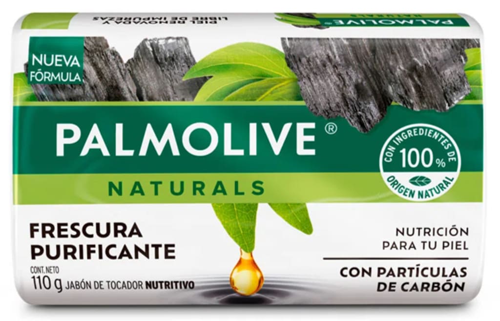 JABON PALMOLIVE CARBON 110 GRS x 72
