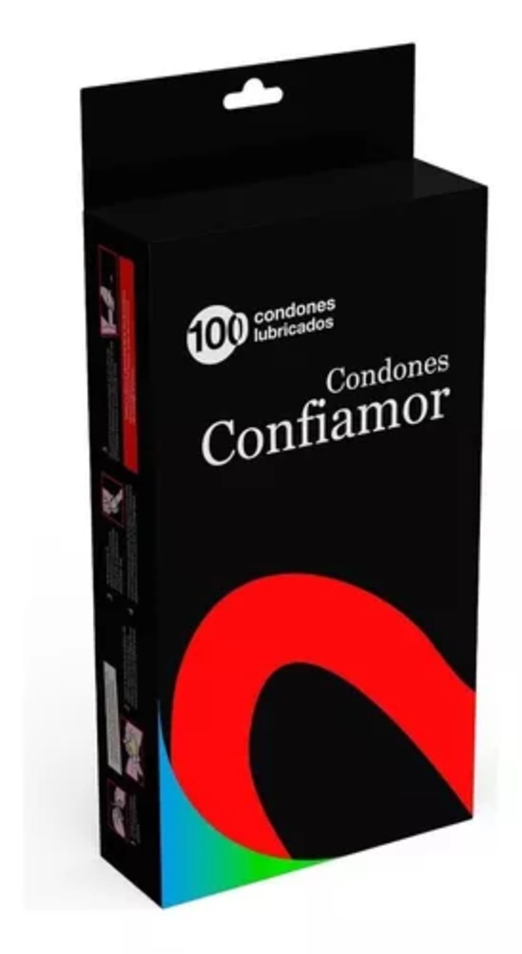 CONDONES CONFIAMOR NORMAL LUBRICADO x 100 UNDS (PLEGADIZA)