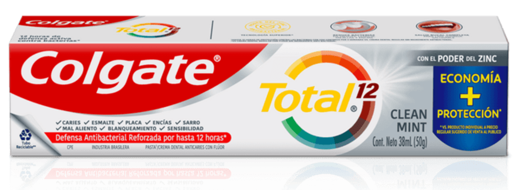 CREMA DENTAL COLGATE TOTAL CLEAN MINT 38 ML (50 GRS) x 72