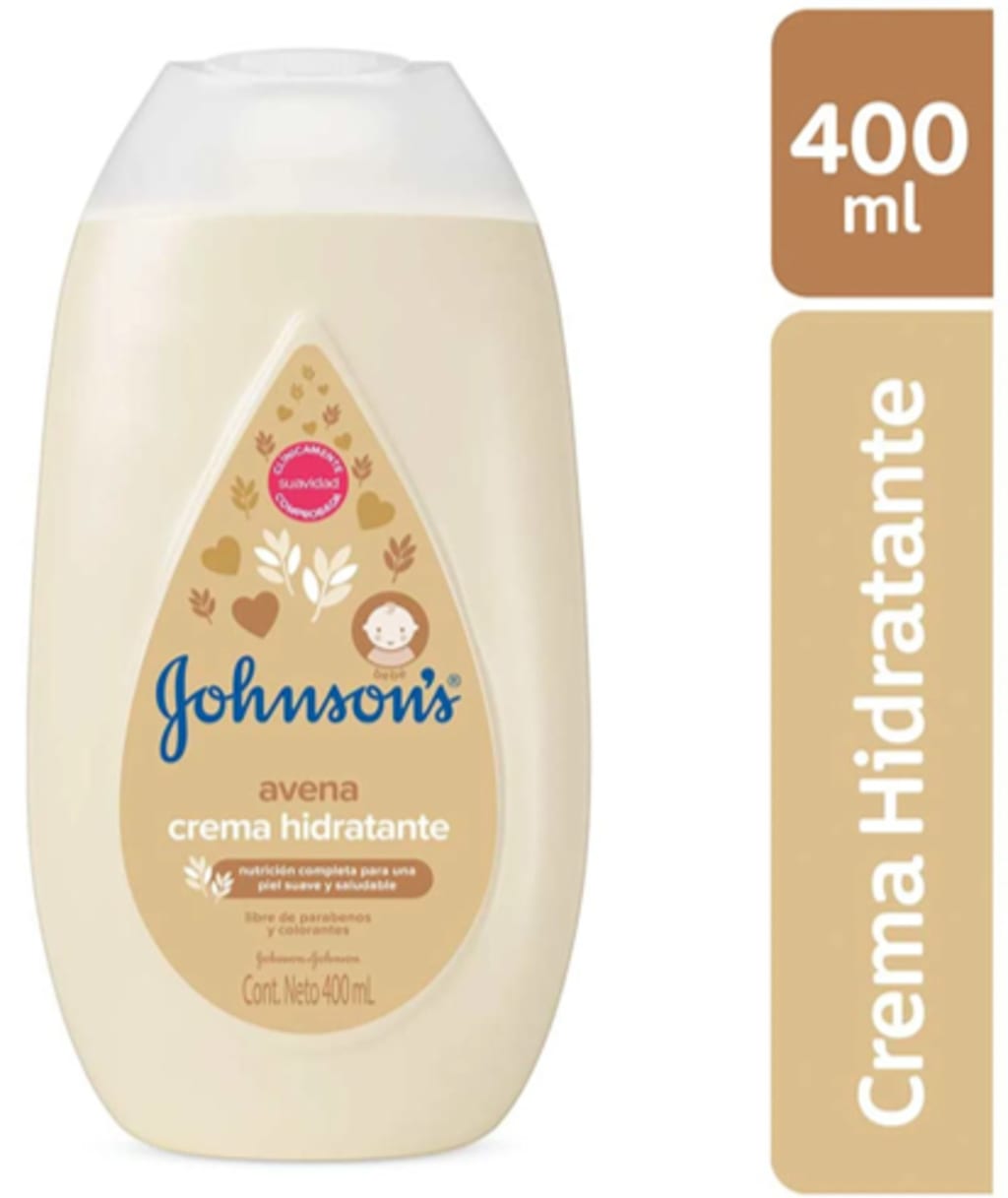 CREMA JOHNSON BABY AVENA 400 ML