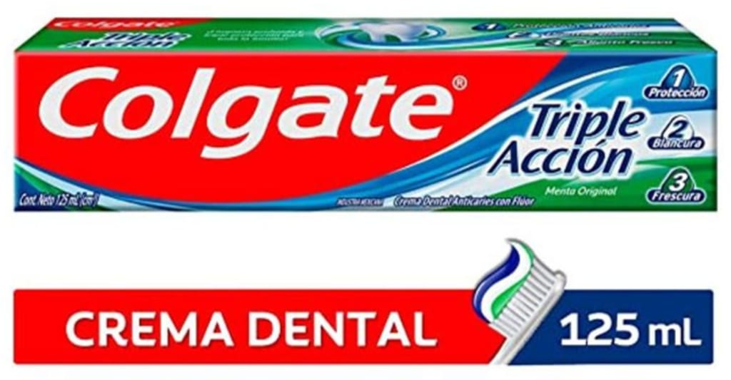 CREMA DENTAL COLGATE TRIPLE ACCION 125 CC x 72